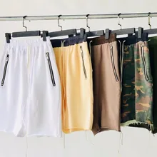 Противотуманные повседневные и хип-хоп модные шорты Джастин Бибер же стиль брюки спортивные мужские хип-хоп jogger Брюки брендовые шорты