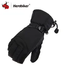 2018 Man Winter Sport Waterproof Motorcycle Gloves 30 Degree Motorcross Riding Gloves Snowboard Skiing Warm Gloves