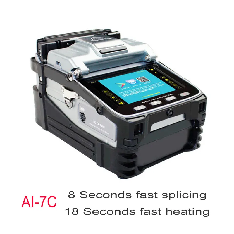 

Waterproof AI-7C fusion machine automatic heating optical fiber fusion machine, maquina de fusion de cable de fibra optica