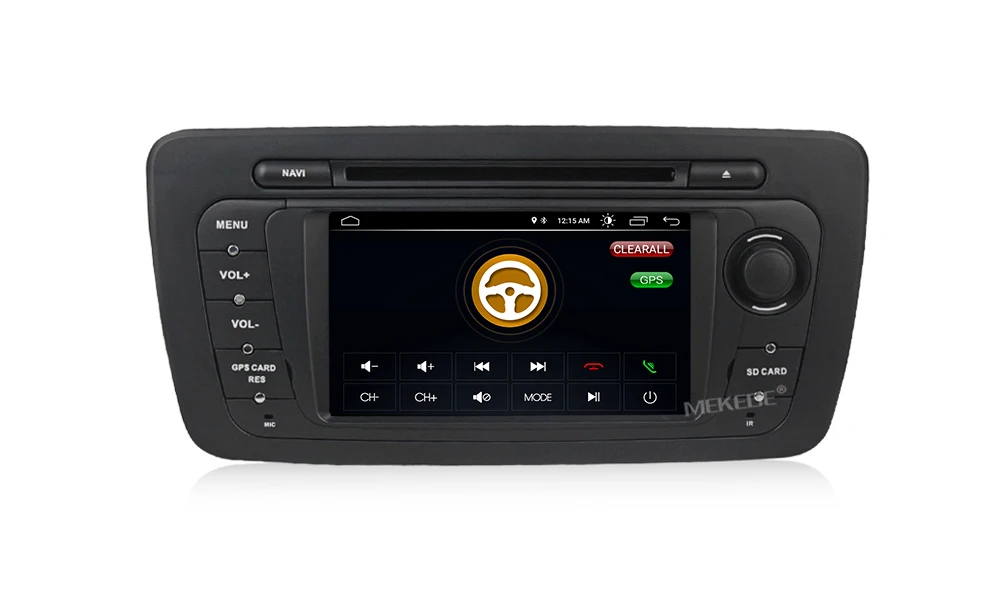 Flash Deal New arrival! Mekede android 8.1 Car multimedia system car GPS DVD player for Seat Ibiza 2009 2010 2011 2012 2013 wifi BT RDS FM 16