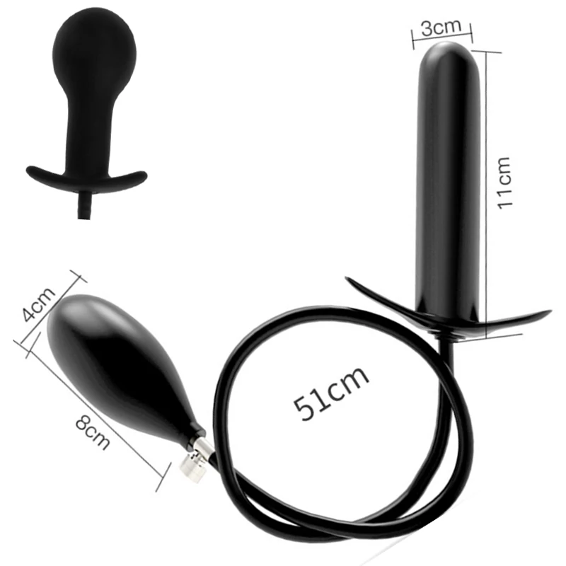 Anal Dilator Dildo Pump Sex Toys Women Inflatable Butt Plug Men Gays Vaginal Stimulator Vibrator Prostate Massager |