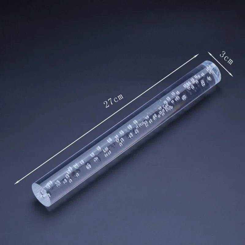 Crystal Acrylic Fruit Crowbar Long Lemon Mint Leaf Fruit Crowbar Clam Bar Spirit Equipment