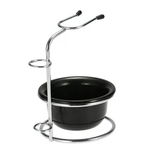 2 в 1 держатель для бритья набор сплав лезвие для бритвы и мыла чаша кружка держатель для бутылочек мужской уход за лицом Набор для бритья прибор