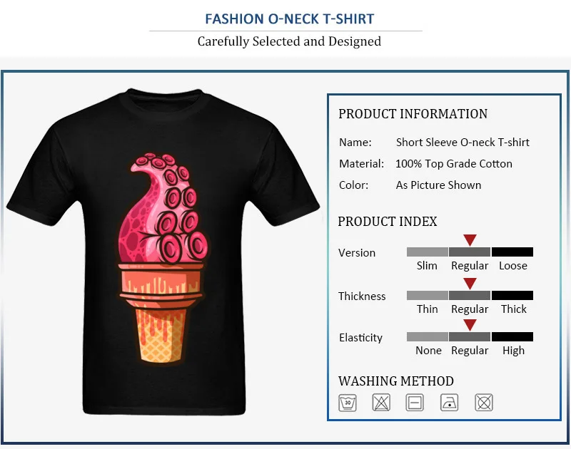 Fashionable Printed On T Shirts Cotton Tentacle Treat (pink ink) O Neck Student Tops T Shirt Birthday Summer/Autumn Tee Shirt Tentacle Treat (pink ink)