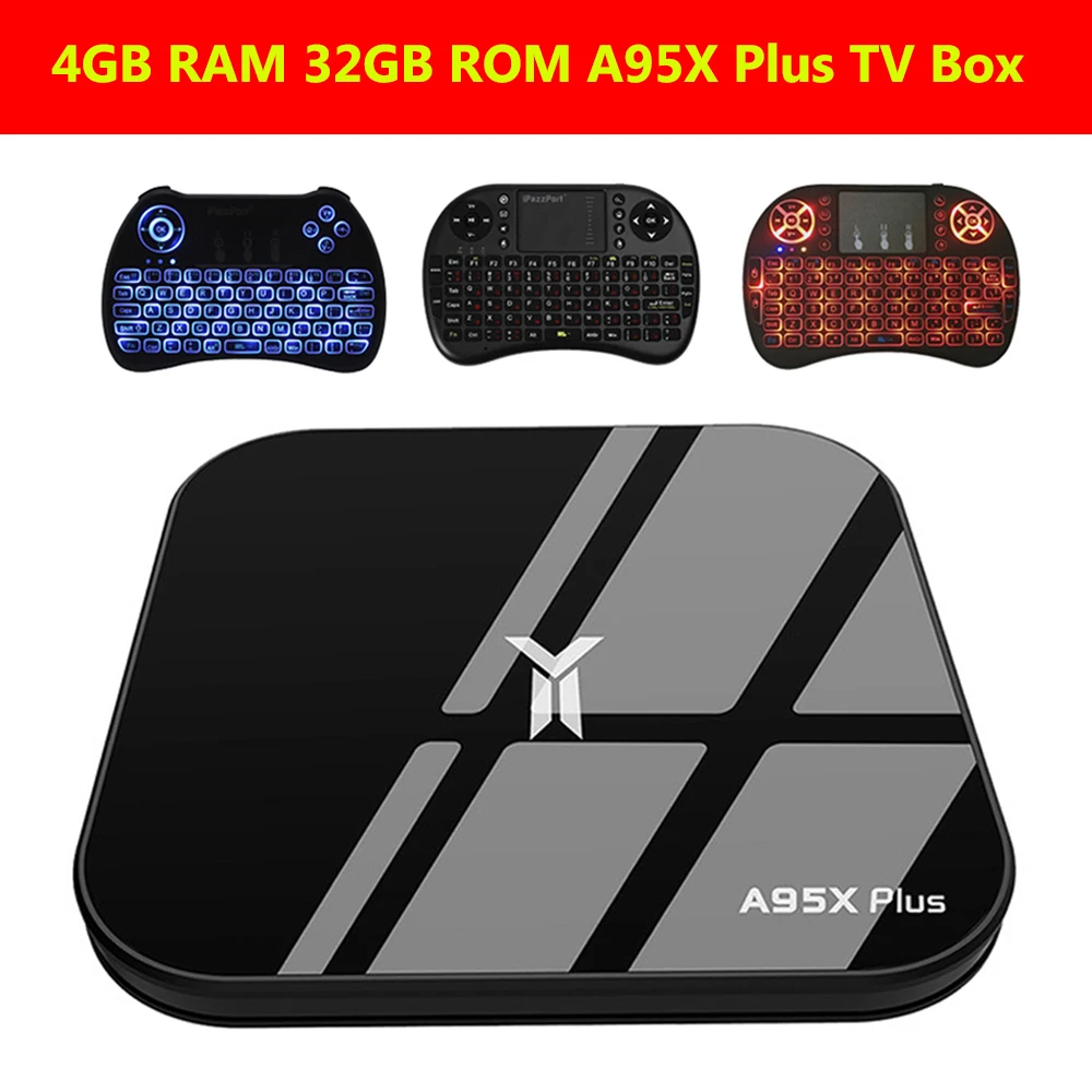 

Update Version A95X Max Plus Android 9.0 TV Box 4GB 64GB Amlogic S922X 2.4GHz+5GHz WiFi 4K 1000Mbps Bluetooth 4.2 Media Player