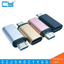 Корпус из алюминиевого сплава usb type-c Женский к micro usb Мужской адаптер usb-c Женский к micro usb Мужская зарядная зарядка Телефон