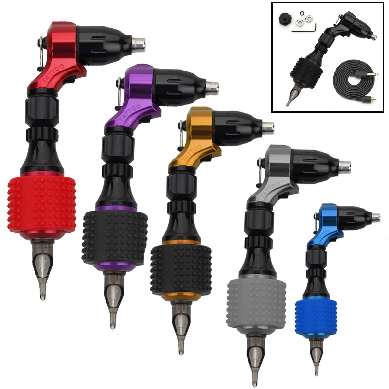 

1pc Swiss Motor Tattoo Machine Direct Drive Rotary Tattoo Machine RCA Connector Pen Tattoo Machine CNC Assorted Tattoo Gun