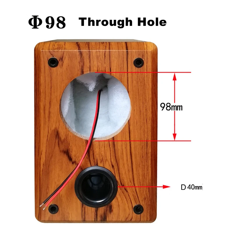 IWISTAO 3 дюйма полный спектр динамик пустой шкаф пассивный динамик корпус дерево 15 мм высокой плотности МДФ объем 5.2L DIY