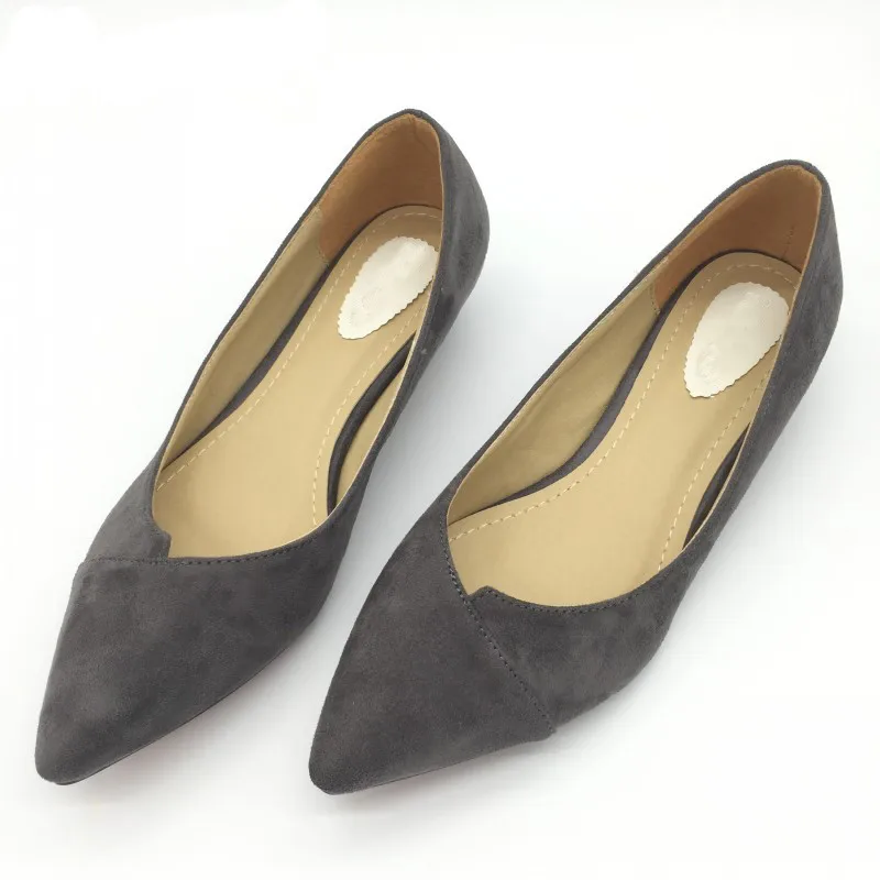 Sexy-Pointed-Toe-Women-s-Low-Heels-Pumps-Spring-Autumn-Flock-Plain-Slip-On-Spike-Heel (1)