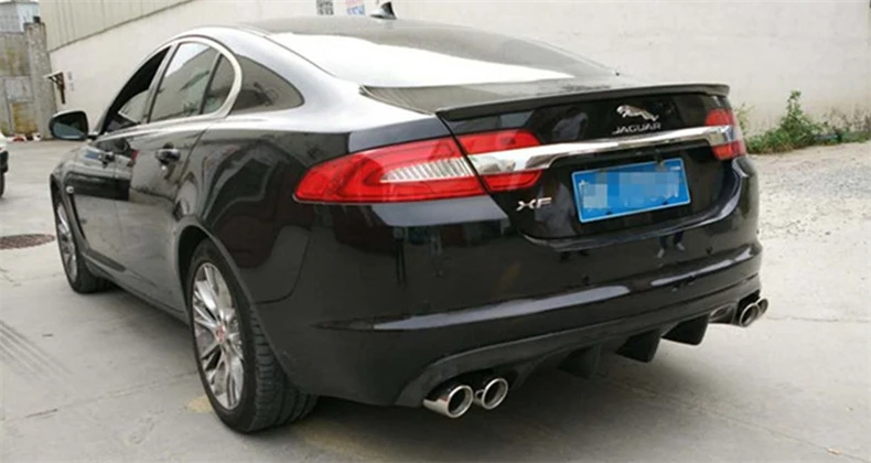 Для Jaguar XF 2009.2010.2011.2012.2013. углеродное волокно спойлер крыло Спойлеры Высокое качество багажник крышка диффузор