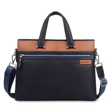 Портативный большой Ёмкость кожа Портфели Для мужчин Бизнес ноутбук сумки Повседневное Для мужчин кожаная сумка на плечо Сумки