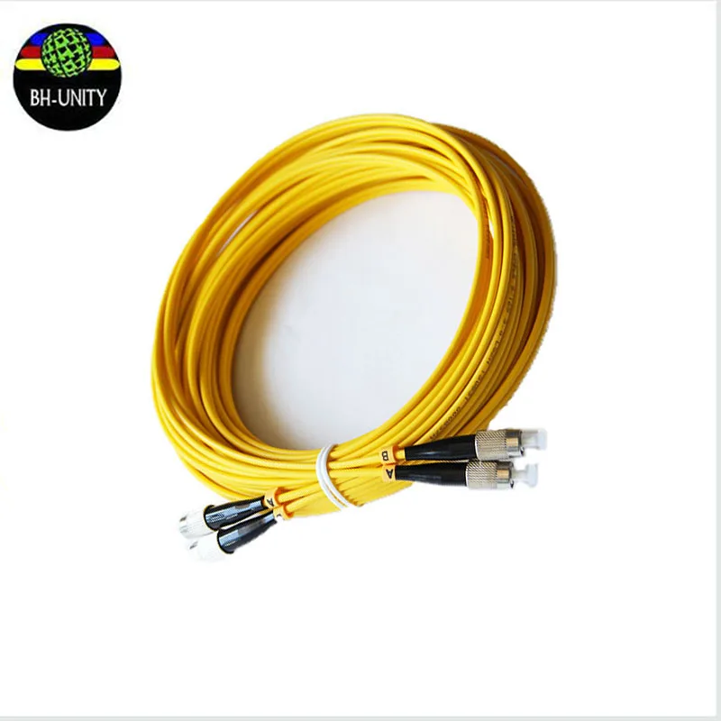 

hot sale two head optical fiber cable for iconteck gongzheng large format printer for sale 6m for 3.2m inkjet printer