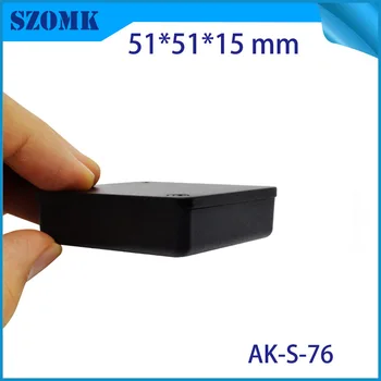

50 pieces szomk plastic diy enclosure tableros enclosure electronic project instrument box electricos housing case 51x51x15mm