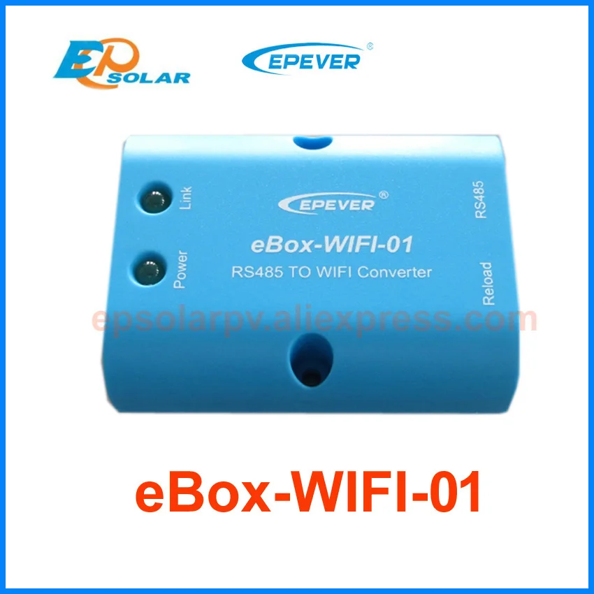 EBox-wifi-01, RS485 к wifi конвертер для epsolar epever Солнечный контроллер LS-B VS-BN Tracer-BN Tracer-A Серия wifi eLOG01