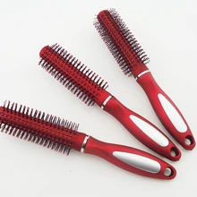 12 шт./лот Высокое качество волнистые, вьющиеся волосы расческа для волос Уход Подушечка для булавок круглая Гребенка