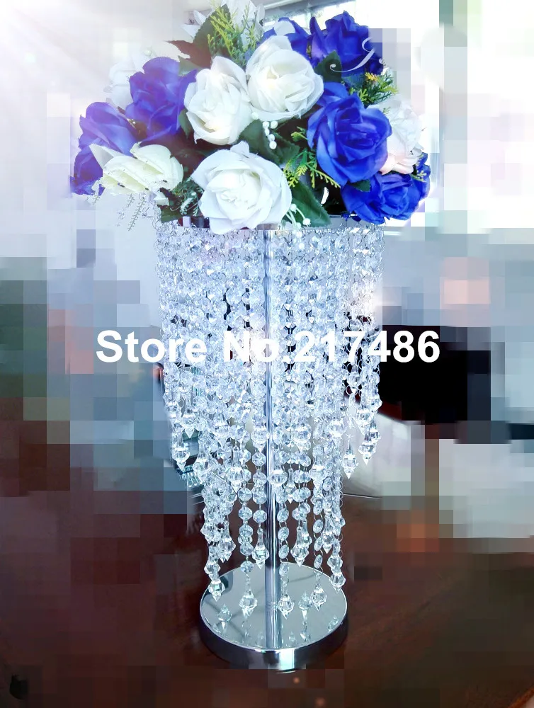 Tall clear acrylic vases for wedding centerpieces glass vase for flowers