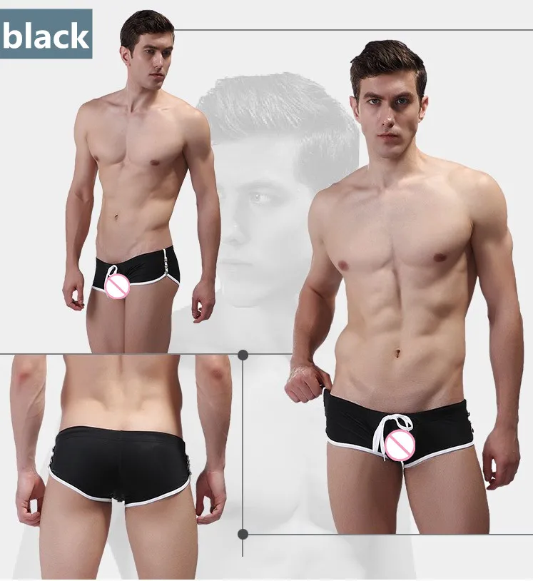 Сексуальное нижнее белье мужские боксеры cueca masculina calzoncillos бандаж большого размера плавательные спортивные шорты-бермуды masculina