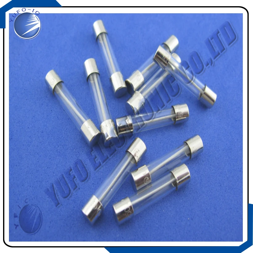 100PCS/LOT 6*30 fuse tube 250V20A glass 6*30MM per box Fast Quick Blow 250V 20A F20A 6x30 | Обустройство дома