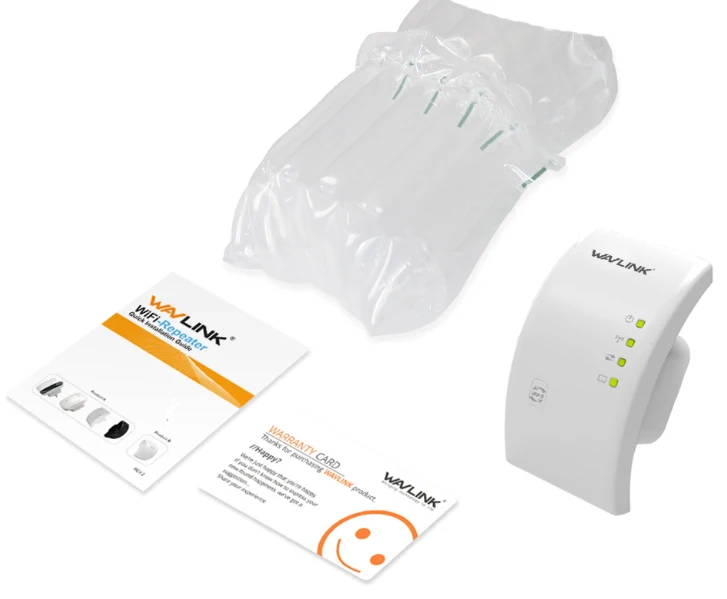 without detail pack Wavlink N300, Wi-fi ретранслятор, 300 Мбит/с, мини беспроводной N маршрутизатор, Wifi ретранслятор, расширитель дальности, усилитель для Великобритании, ЕС, США, Австралии, вилка - Цвет: without detail pack