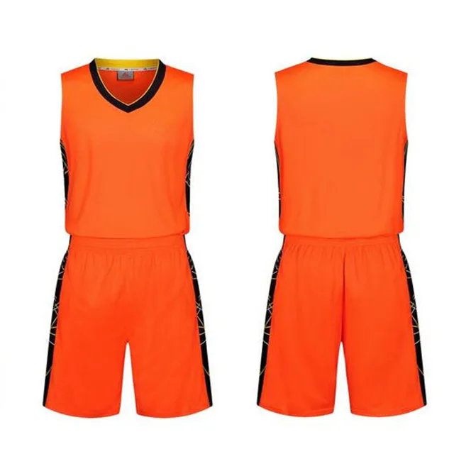 Buy Orange basketball jersey high quality throwback