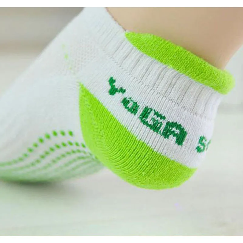 Женские фитнес-женские профессиональные носки для йоги противоскользящие резиновые точки спортивные домашние носки для тренировки латексные Пилатес Дышащие носки