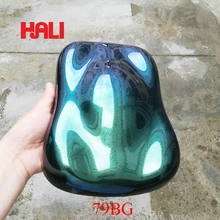 Смена Цвета Пигмент Хамелеон пигмент порошок, 1 лот = 10 грамм 79BG, синий/зеленый эффект