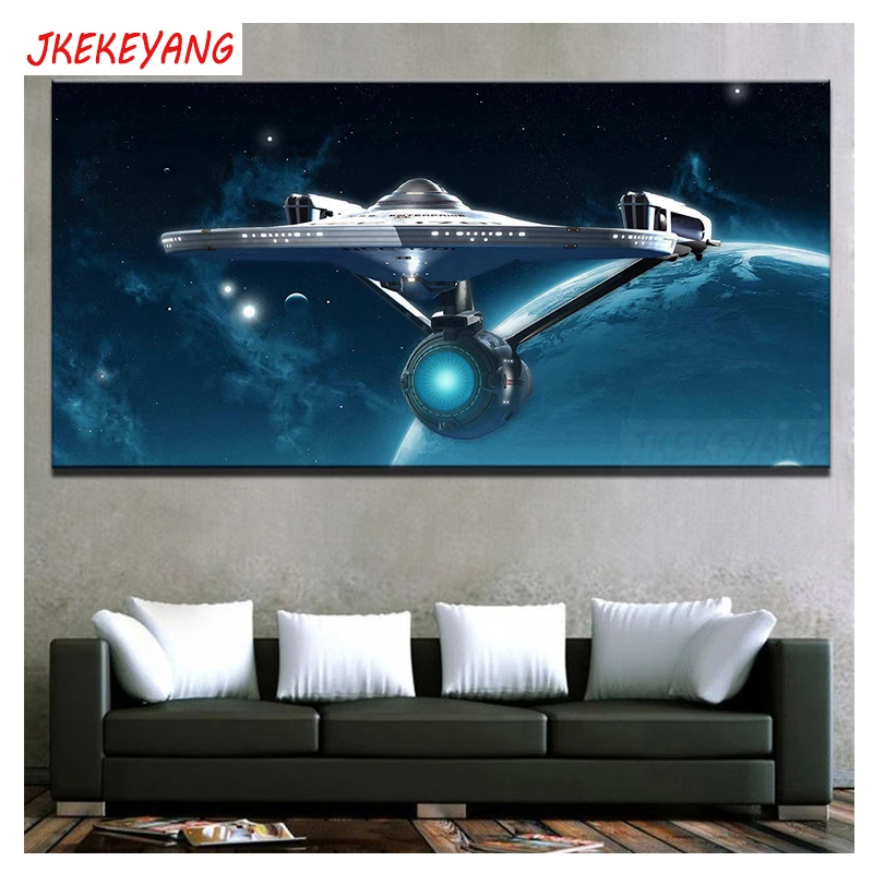 Full Drill Square Diamond 5D DIY Diamond Painting Star Trek Diamond