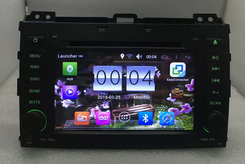 Excellent 7" Android Car DVD Player with TV/BT GPS WIFI,Audio Radio Stereo,Car PC/multimedia headunit for Toyota Prado 2010 2011 2012 2013 3