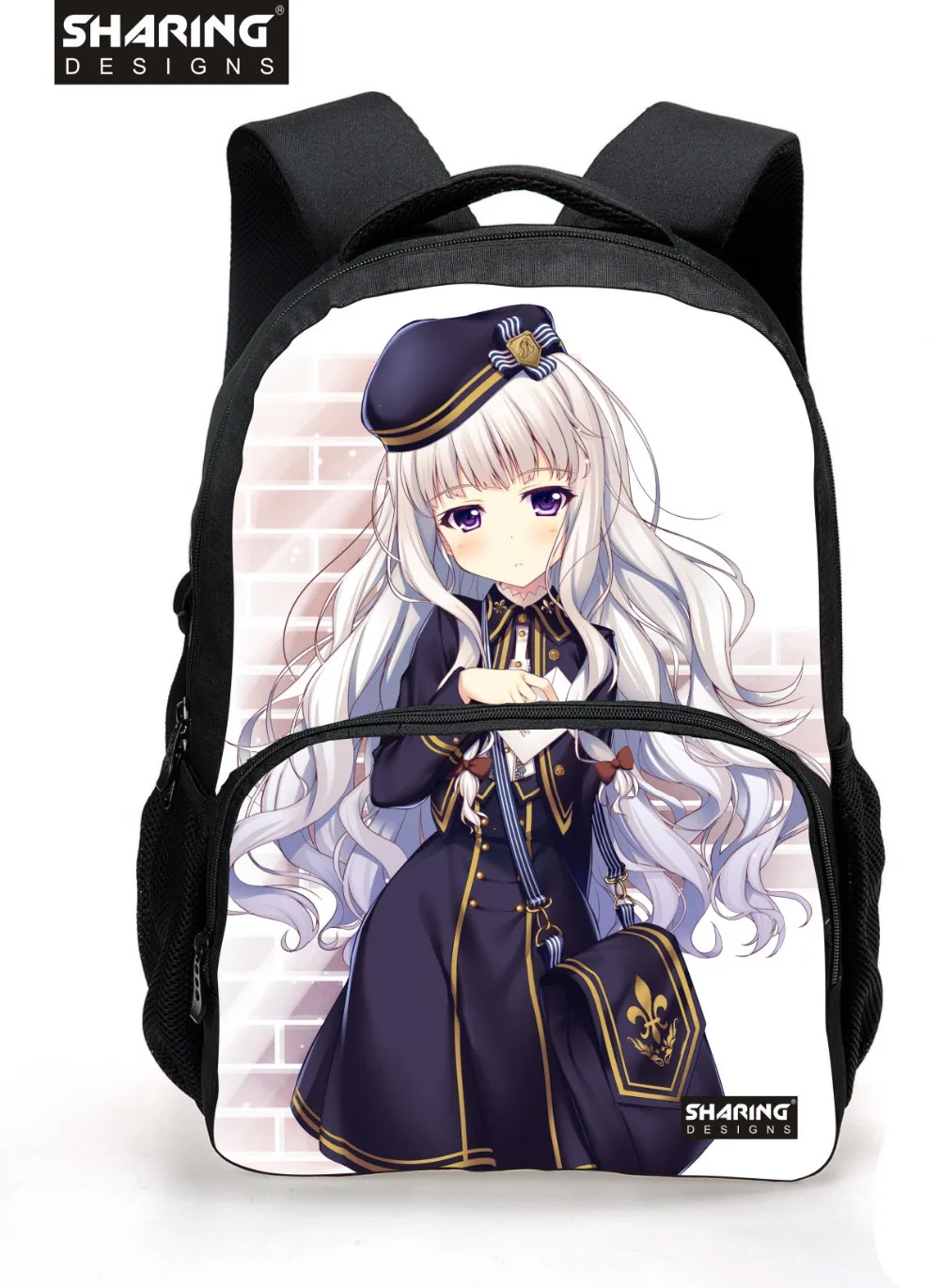 Fashion Violetta Bag for Students Back to School Kids School Bookbag Backpacks for Girls Kawaii Rucksack