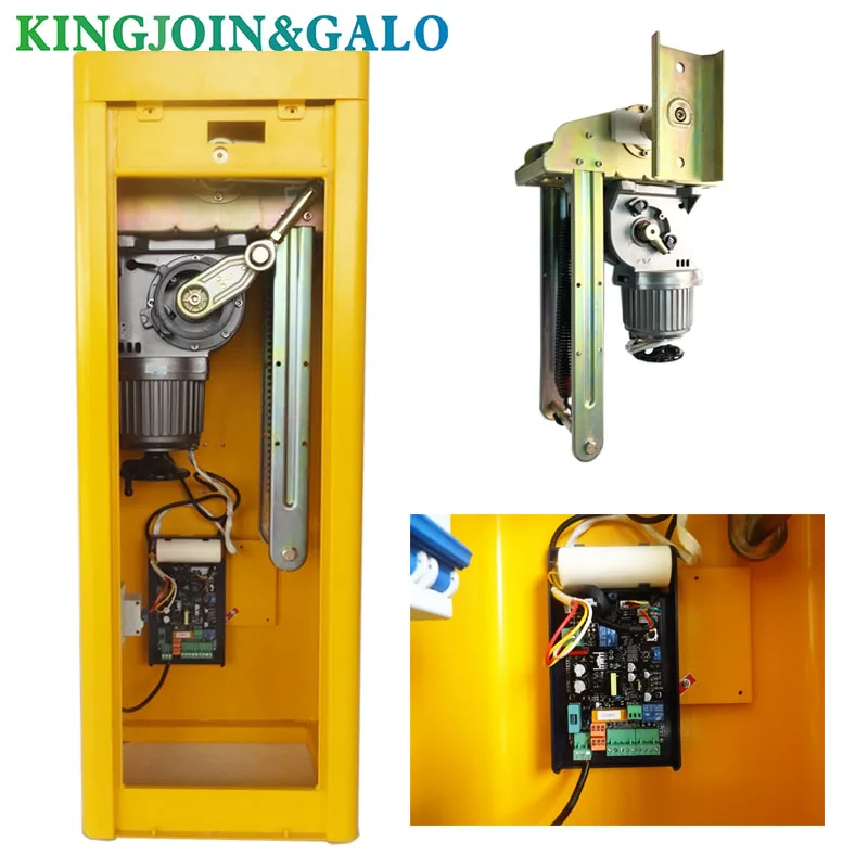 

90 degree Barrier Gate For Car Parking With Remote Control Push Button