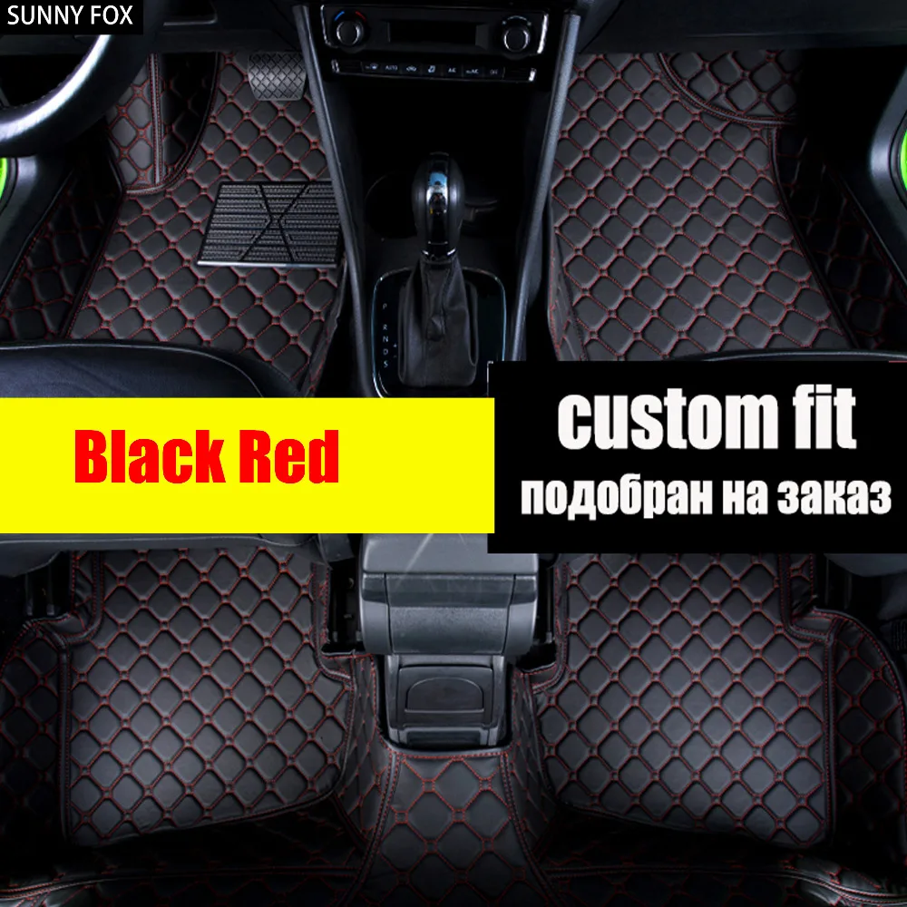 

SUNNY FOX Car floor mats for Mercedes Benz C117 X117 CLA class 180 200 220 250 260 AMG 45 car-styling liners rugs carpet (2013-