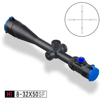 

Tech Discovery Rifle Scope HI 8-32X50SF High magnification Ultra long distance Scope of use Optical sight riflescope
