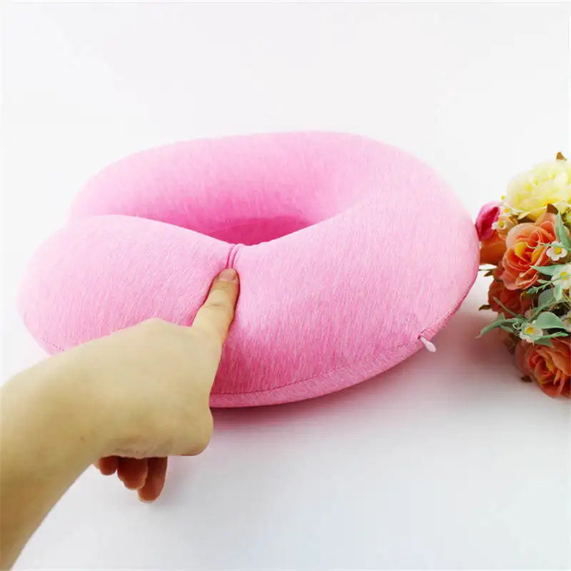 New Slow Rebound Memory Foam U-shaped Pillow Outdoor Travel Sambo U-shaped Health Memory Pillow 31*32*11cm