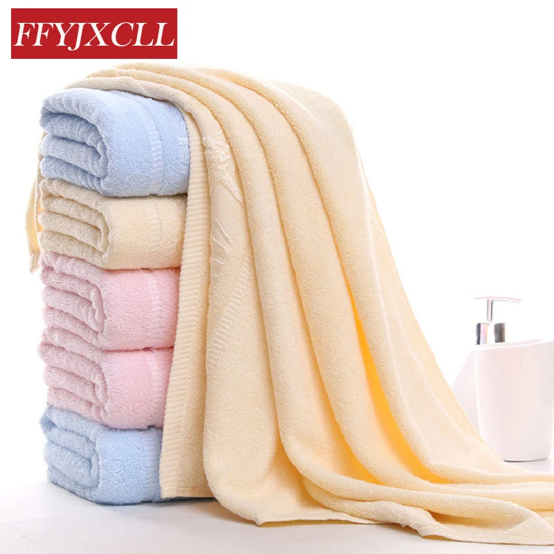 

Large Size 70x140cm Thicken 450g Bamboo Fiber Jacquard Bath Towels for Adults Men Women Solid Color Beach Towel Absorbent Soft