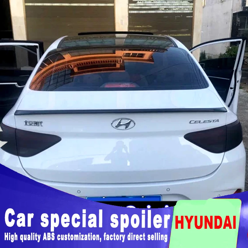 Новый дизайн высококачественный материал ABS для HYUNDAI ELANTRA CELESTA 2017 спойлер на