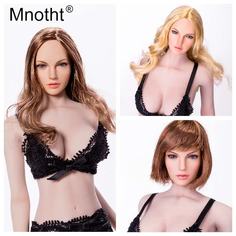 Mnotht игрушки 1/6 женская голова sculpt SDH005 модель для резьбы по форме головы женщин