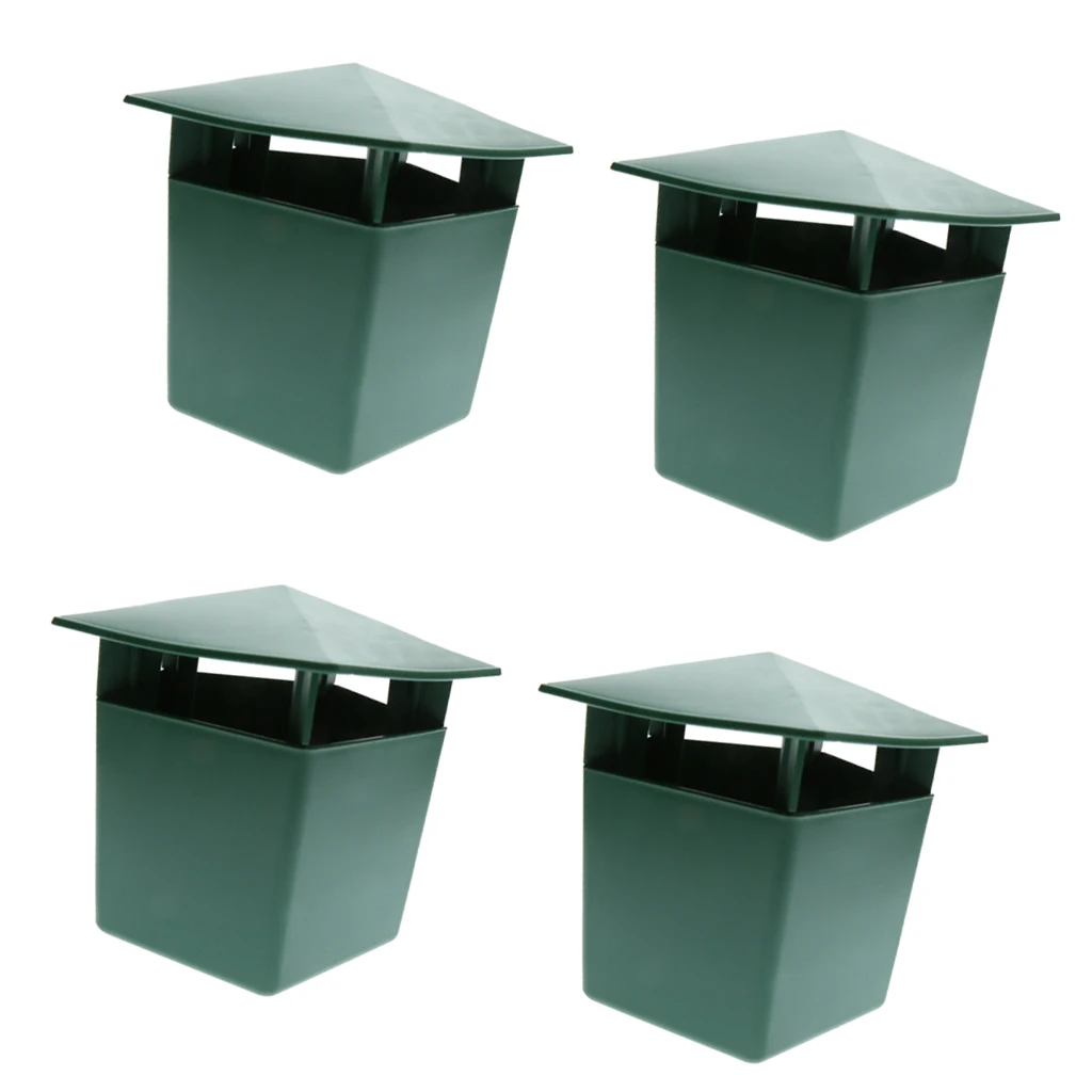 4Pcs Eco-friendly Snail Cage Snails Catching Trapper Slug House, Simple structure, easy to use