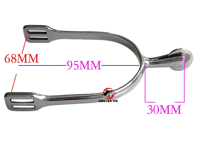 Быстрая Нержавеющая сталь лошадь шпор, никогда не ржавеет английский Шпор.(RSP6112