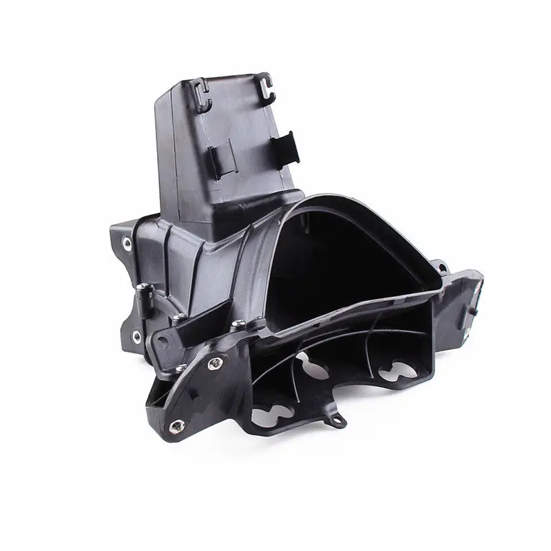 

Motorcycle Black Headlight Upper Stay Cowl Bracket Fairing For Kawasaki ZX6R 2009 - 2012 2010 2011 Custom