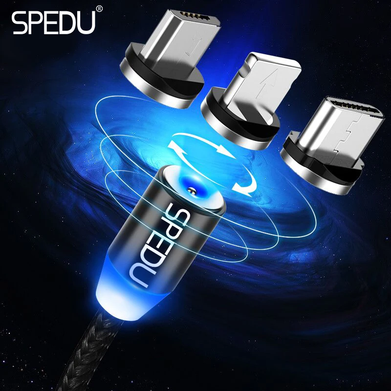 5 шт. в упаковке кабель Micro USB светодиодный магнитный для iphone 7 x Samsung galaxy S8 Xiaomi Huawei