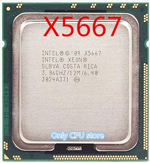 

free shipping Processor X5667(12M Cache,3.06GHz)Quad-core LGA1366 Xeon X5667 Server CPU,Xeon X5667 Desktop CPU,X5667 CPU,95W
