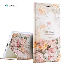 Luxury PU Leather 3D Relief Printing Stereo Feeling Smart Flip Cover Case For Xiaomi Mi5 / Mi 5 Pro Stand Phone Bag