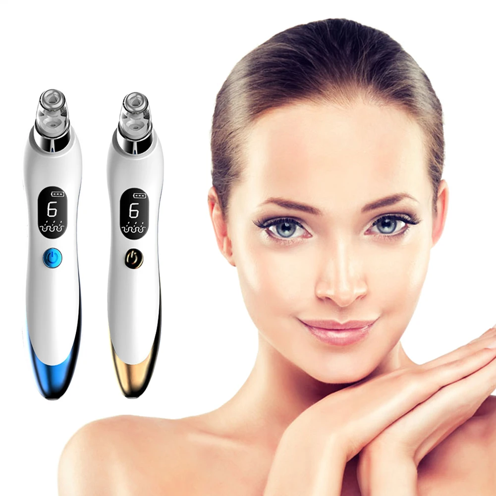 Removedor de Cravo Sucção a Vácuo Cuidados com a Pele Rosto Nariz Elétrico Facial Instrumento Limpeza Poros Mais Limpo Acne Beleza Ferramentas Máquina 21 Utensílios de cuidado facial