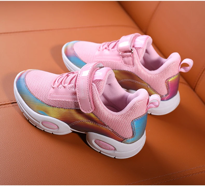 Новая детская обувь для мальчиков, кроссовки для девочек, спортивная обувь, детская Повседневная дышащая обувь для тенниса infantil