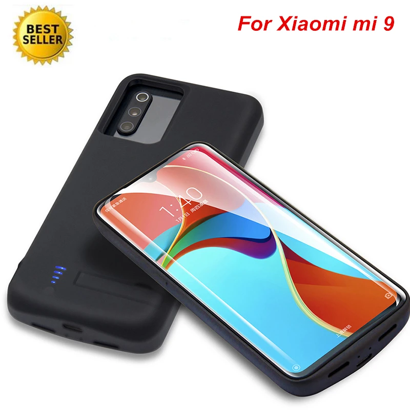 5000 мАч для Xiaomi 9 чехол аккумулятора телефона умный внешний аккумулятор Mi зарядное