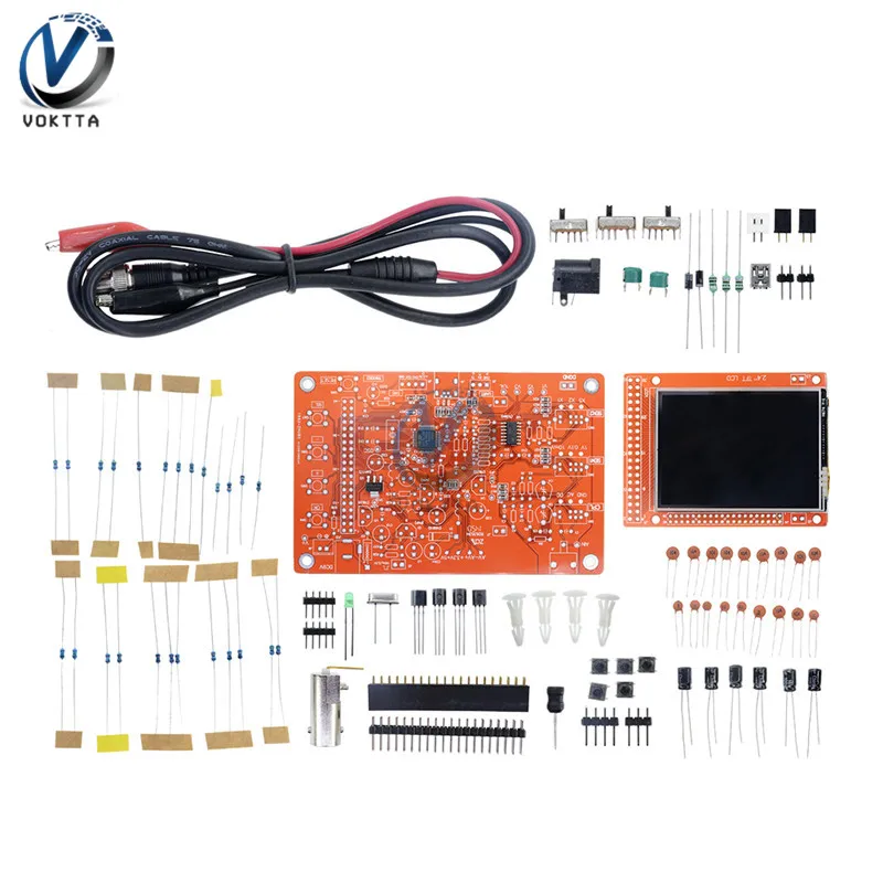 Полностью Собранный/DIY 2," дюймовый TFT lcd цифровой SMD набор измерительных приборов осциллограф STM32 тестер акриловый чехол