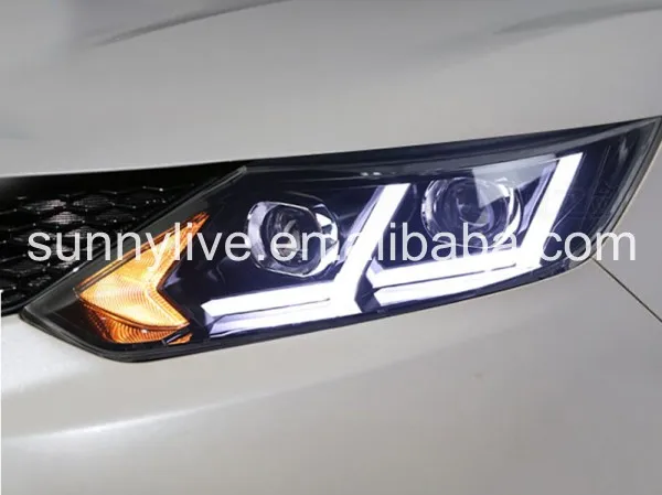 Для Nissan Dualis Qashqai светодиодный головной фонарь для NISSAN 2016 LF|for nissan|lamp 2016qashqai led |