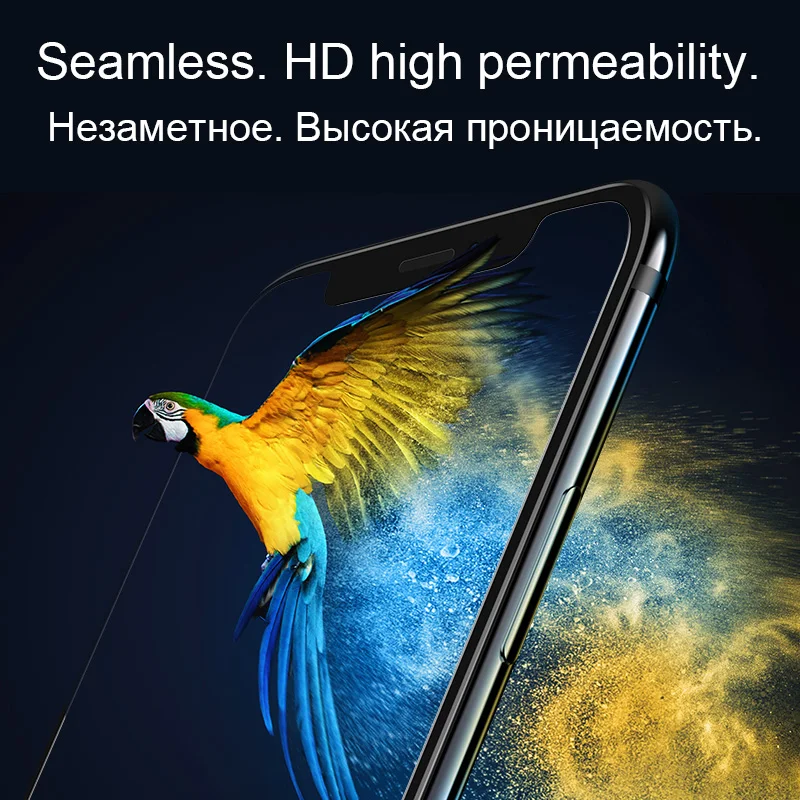 HOCO 0,25 мм Защитное стекло для iPhone X XR 11 Pro Max защита экрана полное покрытие 3D закаленное стекло для iPhone XS Max