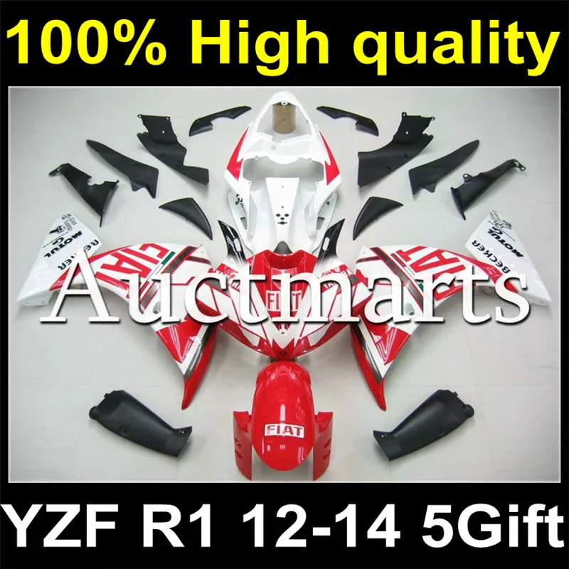 

Complete Plastic Body Fairing Kit Set For YAMAHA YZF R1 2012 2013 2014 12 13 14 Fairing Y12-142277