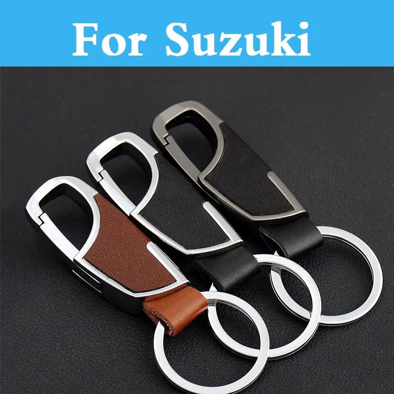 

Car Key Rings Holder Remote Case Cover Key Chain For Suzuki Ignis Jimny Kei Kizashi Liana Reno Splash Swift SX4 Twin Verona